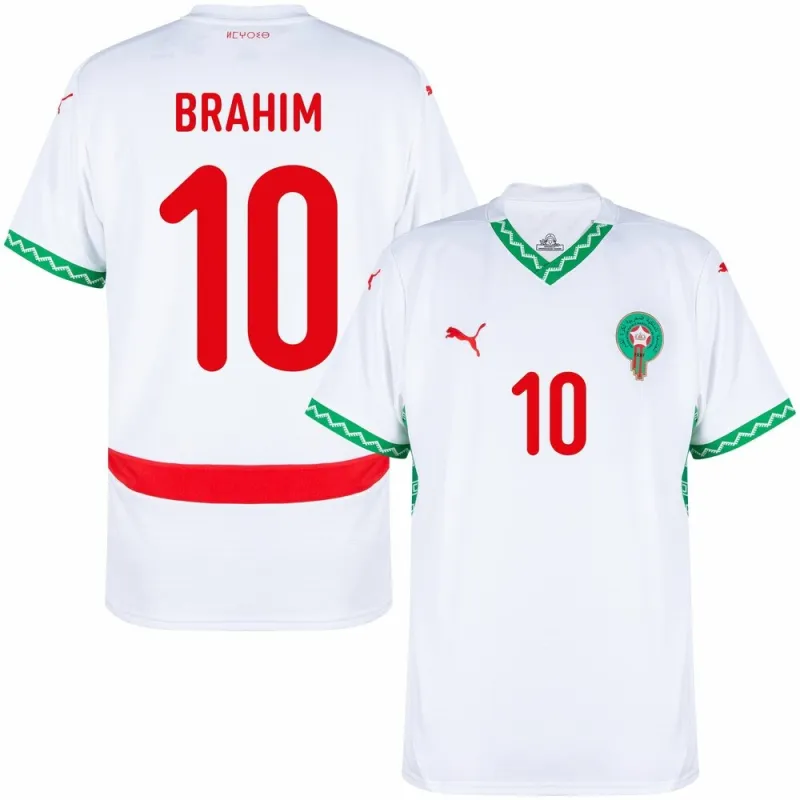 Marocco BRAHIM Maglia Away 2026/27 - Bianco