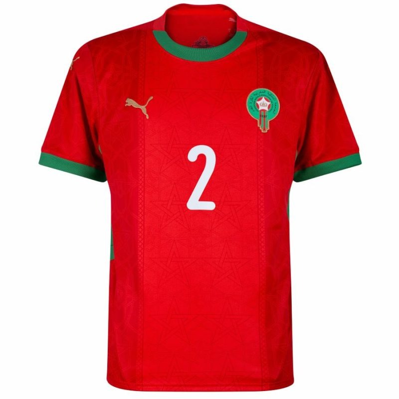Morocco HAKIMI 2026/27 Home Kids' Kit - Red