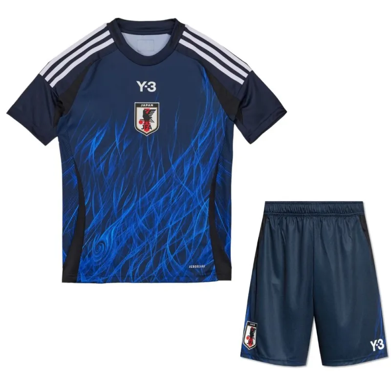 Équipe du Japon 2024/25 Maillot Domicile Y-3 Enfant Réplique - Bleu