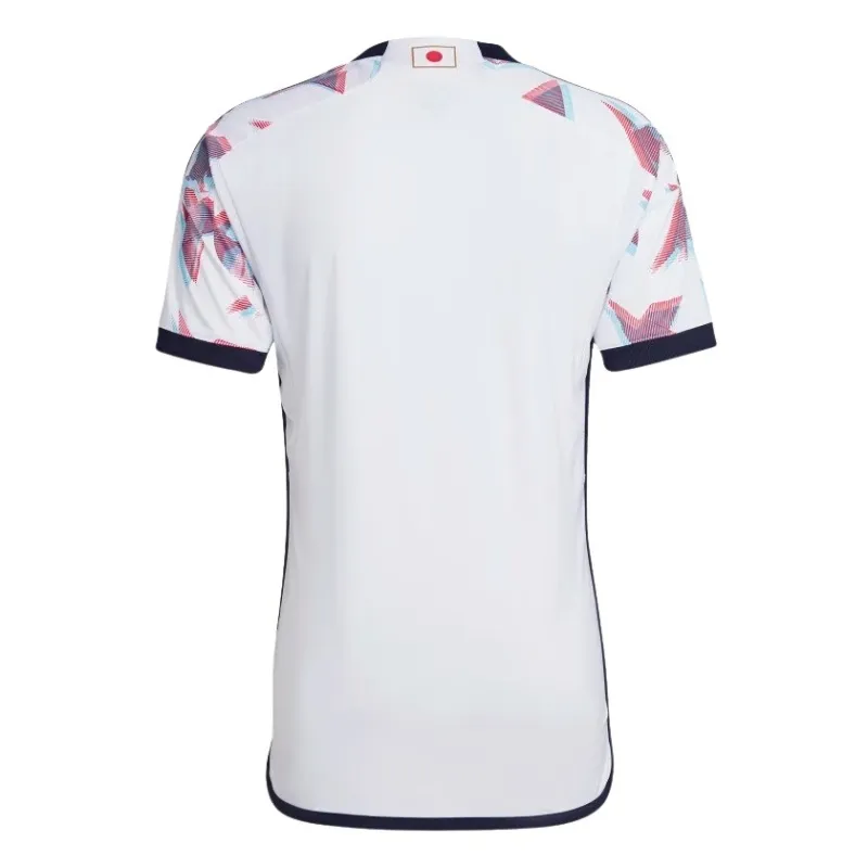 The fan version of the white away jersey of the Japanese national team in the 2022 FIFA World Cup.