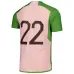 La versione speciale della maglia della nazionale giapponese in rosa per la Coppa del mondo 2022.