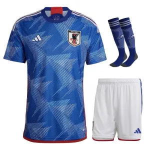 Japan Nationalmannschaft 2022/23 Heimtrikot Replica Mädchen - Blau