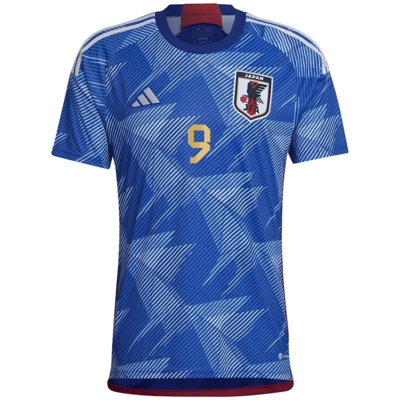 Japan National Team 2022 World Cup Home Jersey - Kamada - Blue