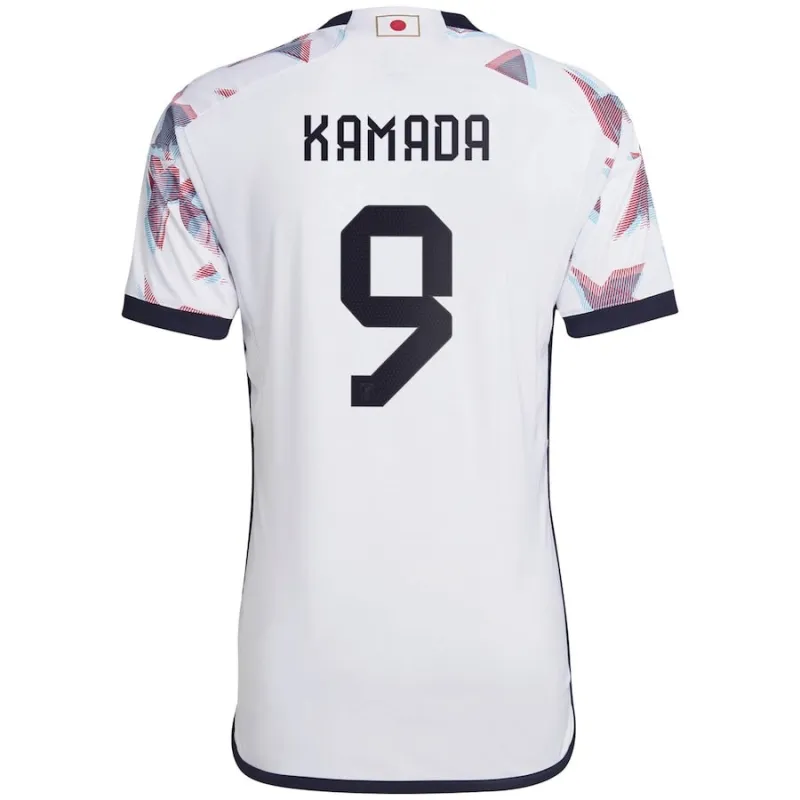 Maillot extérieur Équipe du Japon Coupe du Monde 2022 - Kamada - Blanc