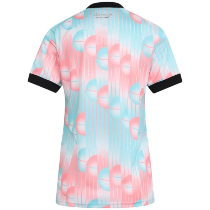 Belgien 2026/27 Damen Auswärtstrikot Blau Rosa