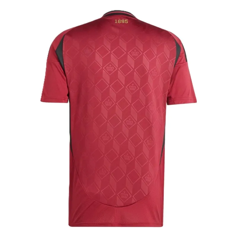 Belgien 2024/25 Heimtrikot der Spieler - Rot