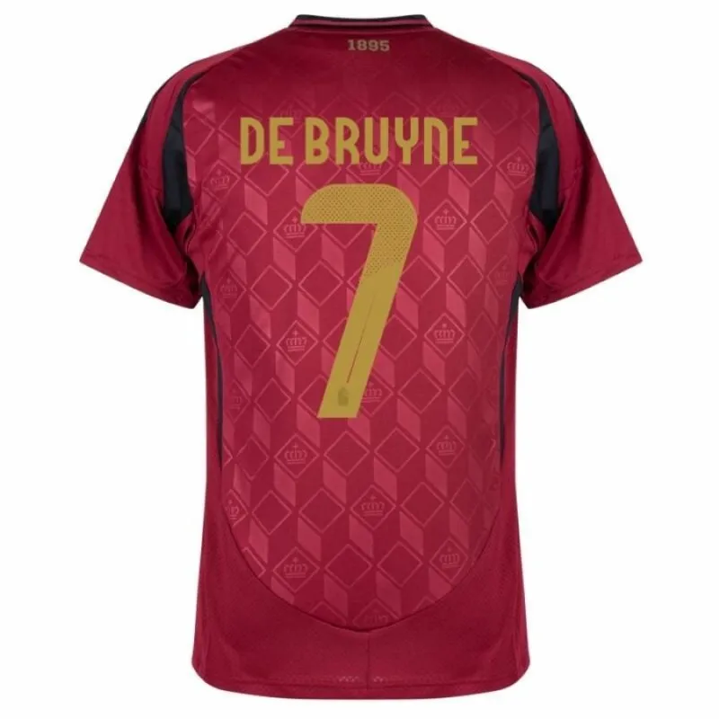 Belgium DE BRUYNE 2024/25 Home Kids Kit - Red