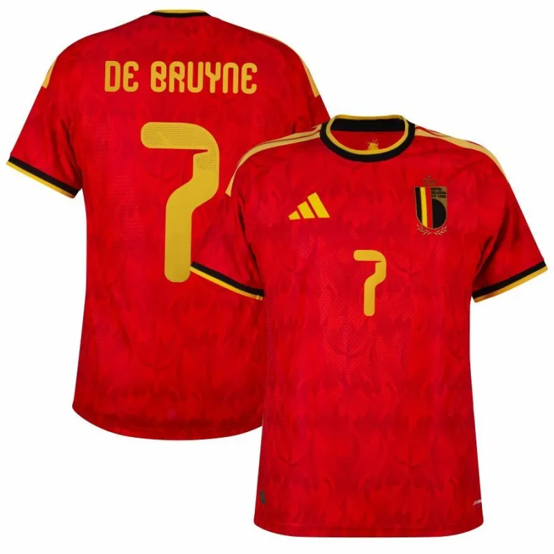Belgio DE BRUYNE 2026/27 Maglia home - Rossa