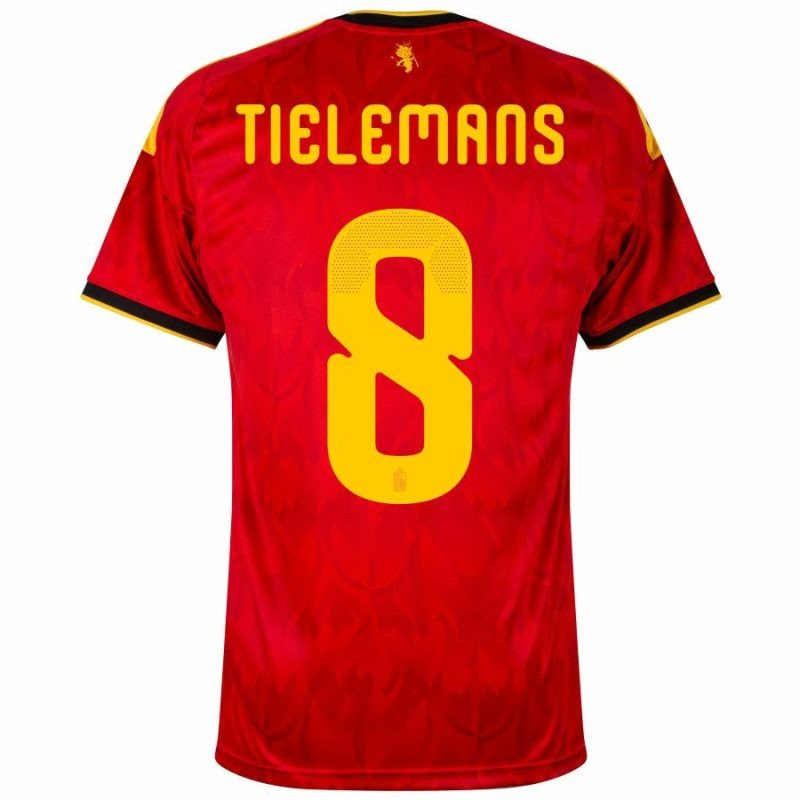 Maglia Casa Belgio TIELEMANS 2026/27