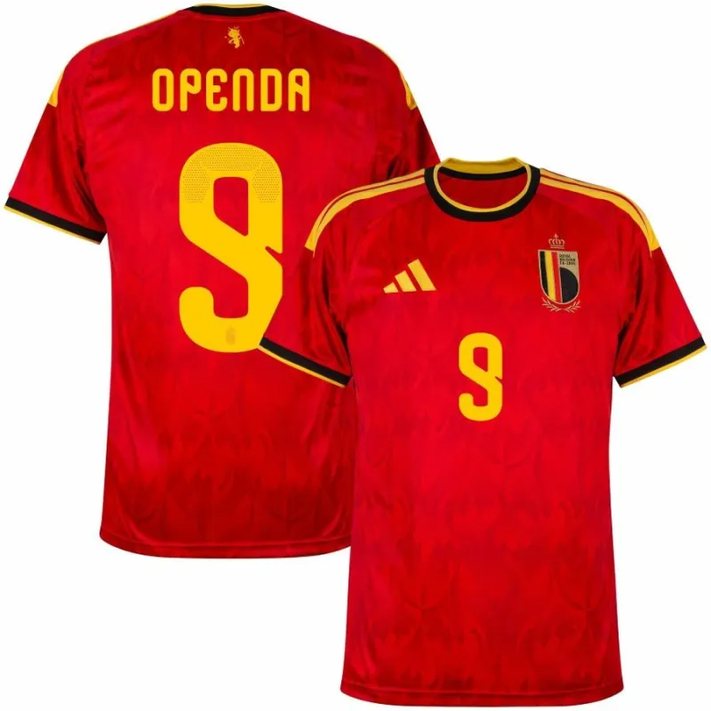 Belgio OPENDA 2026/27 Maglia home - Rossa