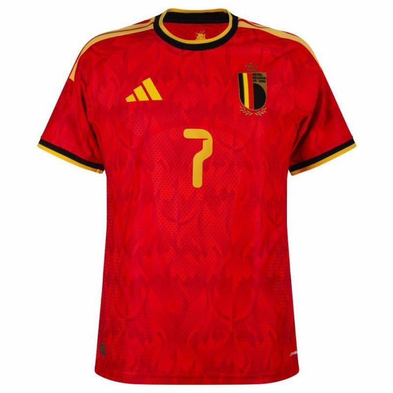 Belgien DE BRUYNE 2026/27 Kinder Heimtrikot Set - Rot