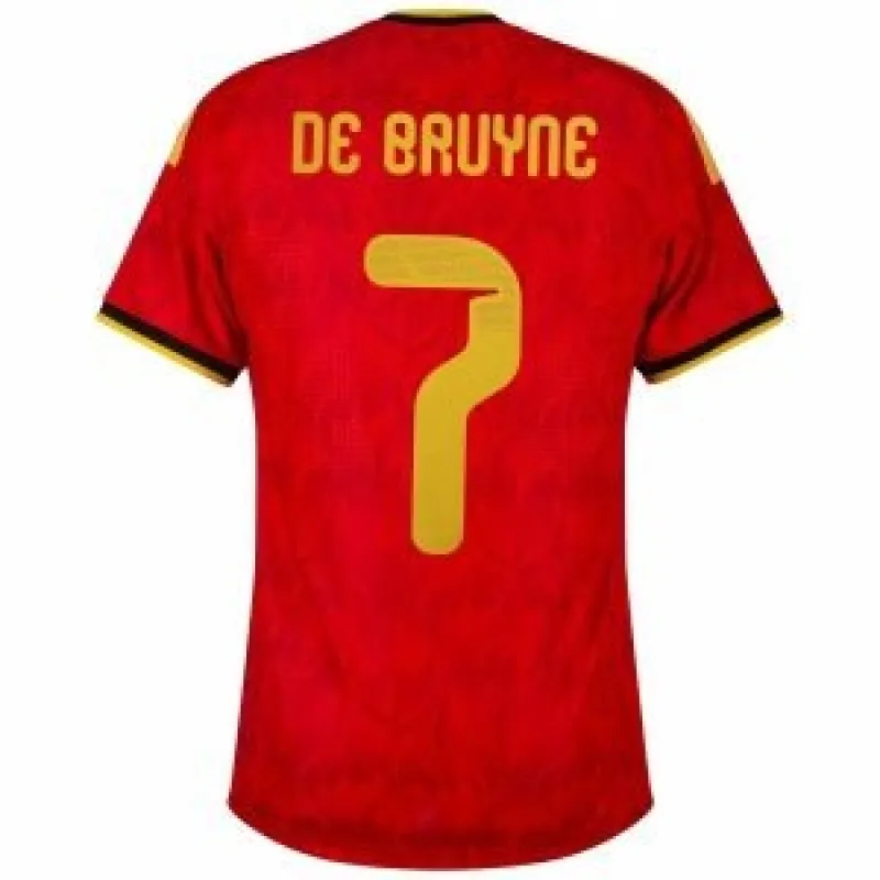 Belgien DE BRUYNE 2026/27 Kinder Heimtrikot Set - Rot