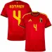 Belgio KOMPANY 2026/27 Maglia home - Rossa