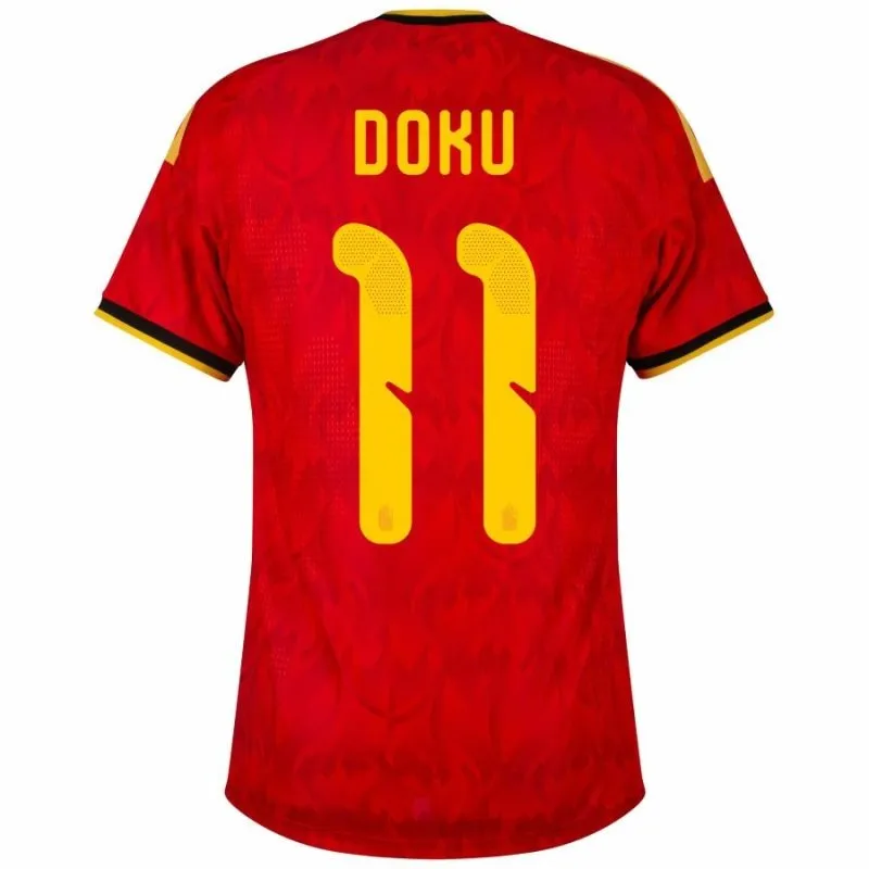 Belgium DOKU 2026/27 Kids Home Kit Set - Red