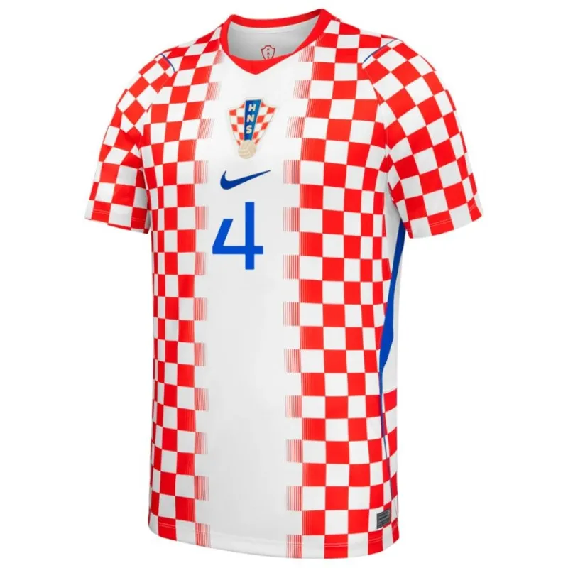 Croatia 2026/27 World Cup Home Kids Kit GVARDIOL