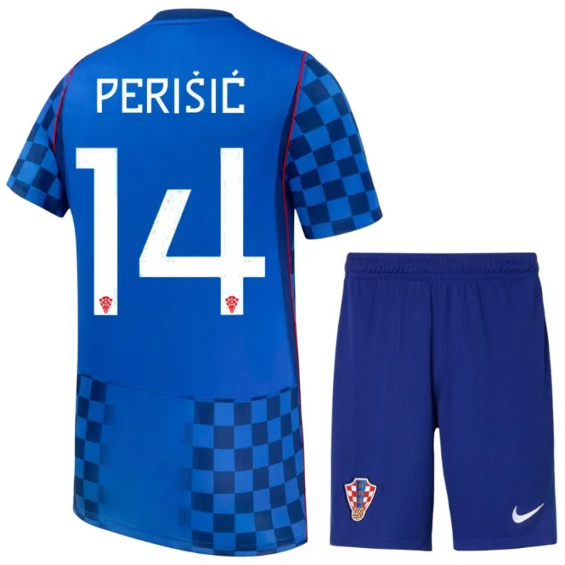 Croatia 2026/27 World Cup Away Kids Kit PERISIC