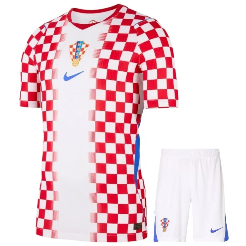 Kroatien 2026/27 Heimtrikot Kinder Rot Weiß