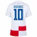 Modrić Maillot domicile enfant de Croatie 2024/25 - Rouge/blanc
