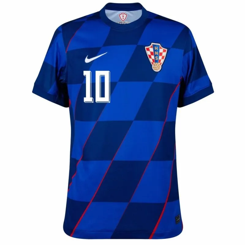Modrić Croatia 2024/25 Kids' Away Jersey - Blue
