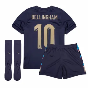 Jude Bellinghams England 2024/25 Kinder-Auswärtskit - Lila