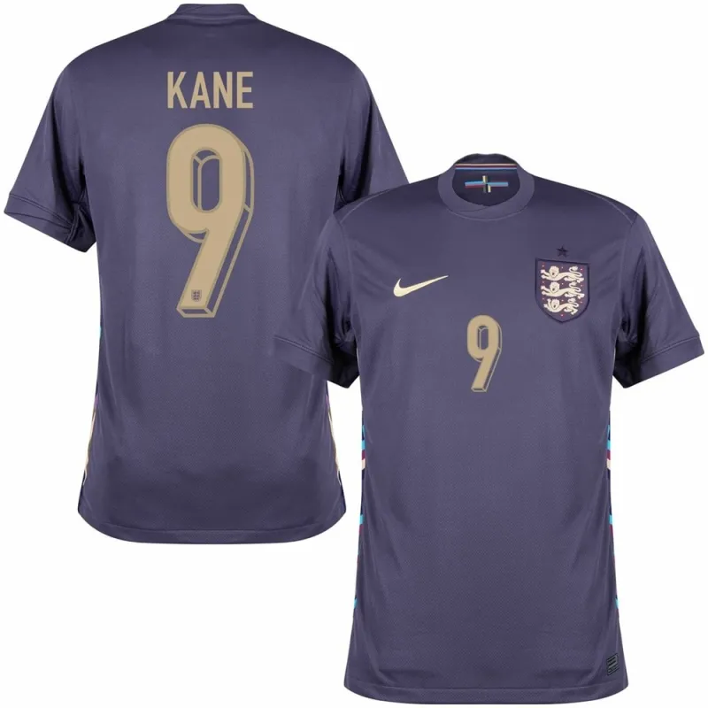 Harry Kanes England 2024/25 Auswärtstri kot - Lila