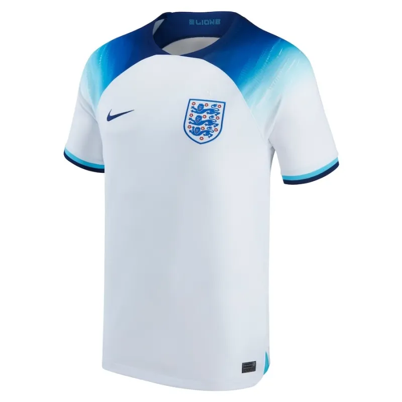 England's Home Jersey for the 2022 World Cup - White