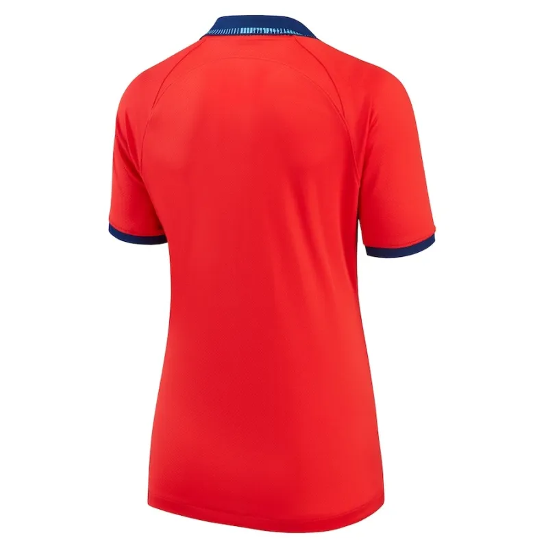 England's 2022 World Cup Away Women's Jersey - Red