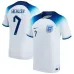 Le maillot domicile de l'Angleterre pour la Coupe du monde 2022 de Jack Grealish - Blanc