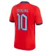 Sterling's England 2022 World Cup Away Jersey - Red