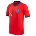 Bellingham's England 2022 World Cup Away Jersey - Red