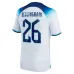 Bellingham's England 2022 World Cup Home Jersey - White