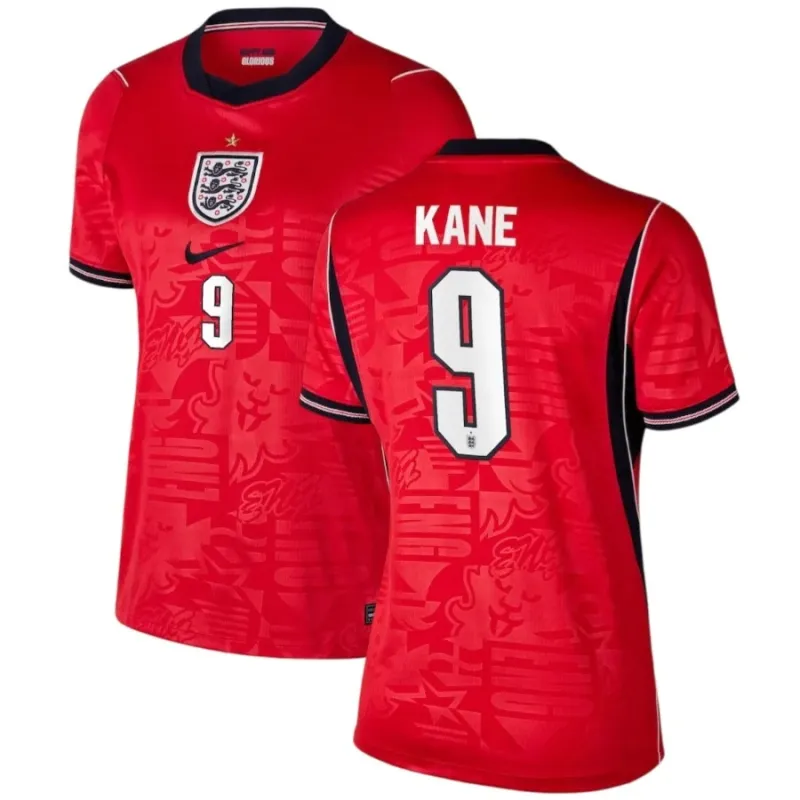 England HARRY KANE 2026/27 women's away jersey red