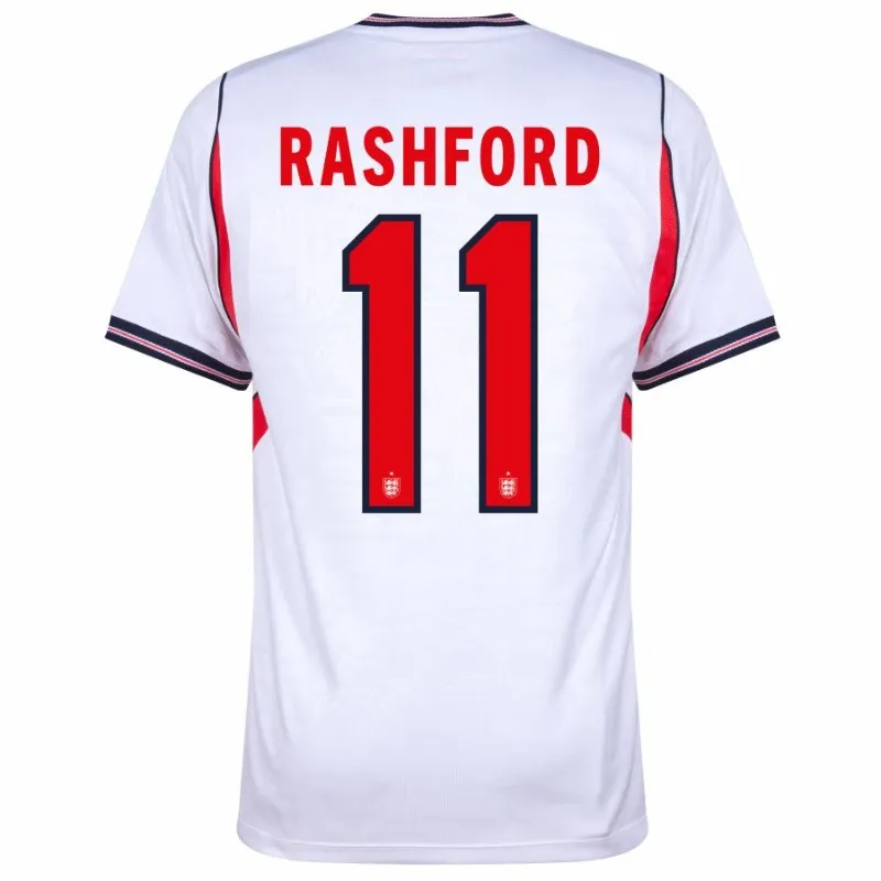 Maillot Domicile Angleterre RASHFORD 2026/27 Blanc