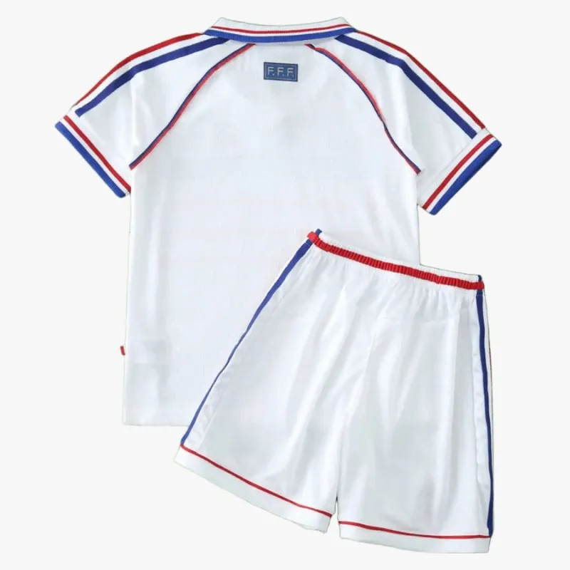 France 1998 Away Kids' Kit White