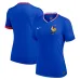Le maillot domicile féminin de l'équipe de France 2024/25 - Bleu