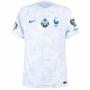 The French team's 2024 away European Cup jersey for players - White