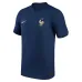 The French team's 2022 home World Cup jersey for players - Blue