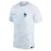 The French team's 2022 away World Cup jersey for players - White