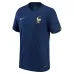 The French team's 2022 home World Cup children's jersey - Blue