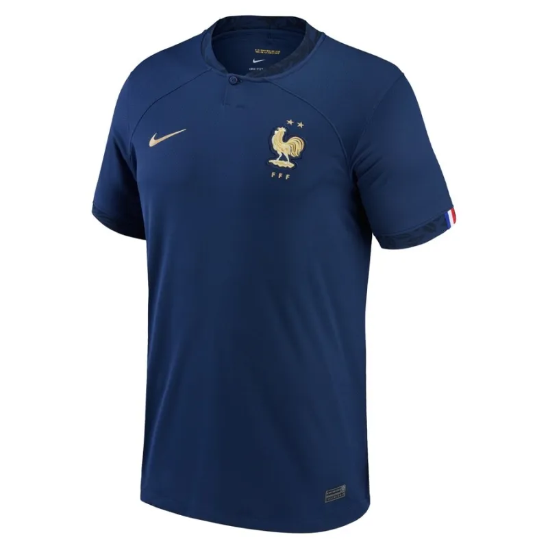 The French team's 2022 home World Cup children's jersey - Blue