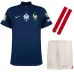 Das Kinder-Kit-Maillot der französischen Nationalmannschaft für die Europameisterschaft 2024 zu Hause - Blau