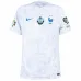 The French national team's 2024 away European Cup children's kit jersey - White