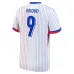 Giroud's away jersey of the French national team in 2024/25 - White