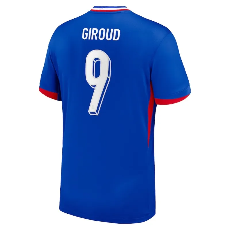 El camiseta del kit infantil local de la selección nacional francesa de Giroud en 2024/25 - Azul
