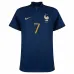 Le maillot de l'équipe nationale de France d'Antoine Griezmann pour la Coupe du monde 2022 à domicile - Bleu