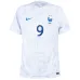 Olivier Giroud's French national team 2022 away World Cup children's jersey set - White