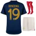 Karim Benzema's French national team 2022 home World Cup children's jersey set - Blue