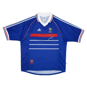 The retro home jersey of the French national team in 1998 - Blue