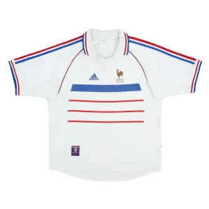 The retro away jersey of the French national team in 1998 - White