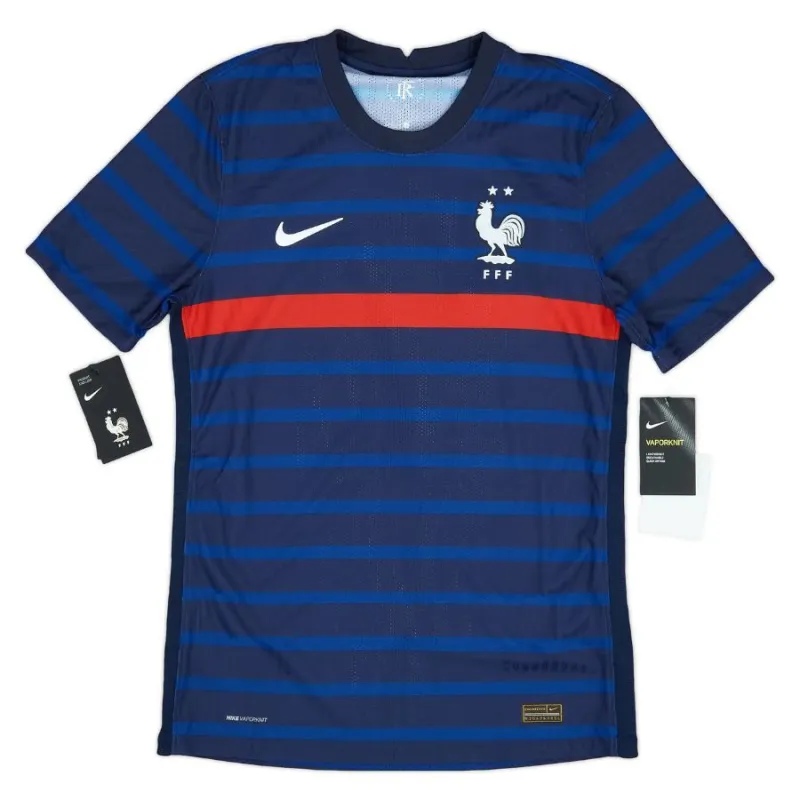 The retro home jersey of the French national team in 2020/2021 - Blue